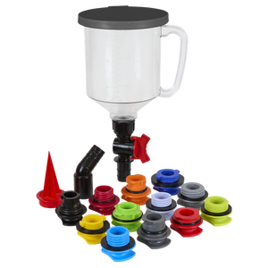 Master Engine Oil Funnel Filling Kit 15pc - SE-VS7107
