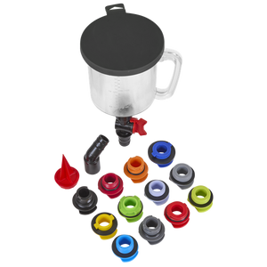 Master Engine Oil Funnel Filling Kit 15pc - SE-VS7107