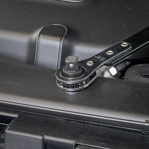 Extended Reach Ratchet Action Auxiliary Belt Tension Tool Kit - SE-VS791