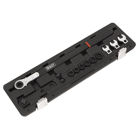 Extended Reach Ratchet Action Auxiliary Belt Tension Tool Kit - SE-VS791