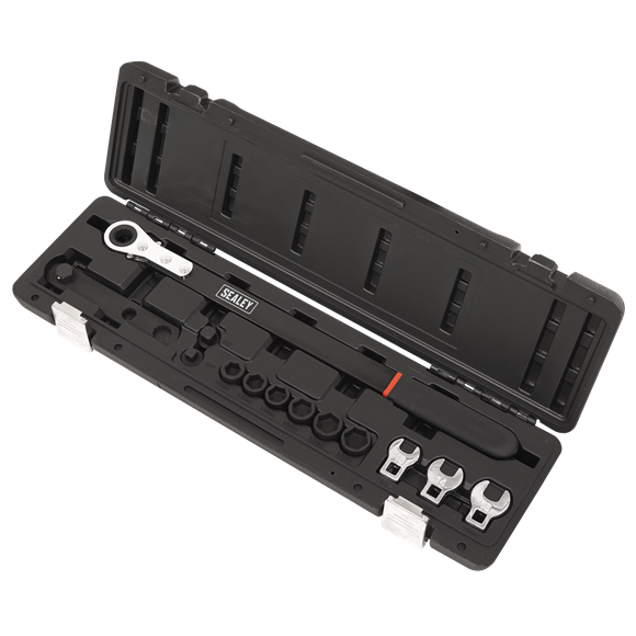 Extended Reach Ratchet Action Auxiliary Belt Tension Tool Kit - SE-VS791