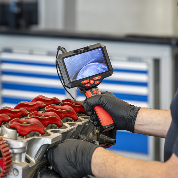 Video Borescope 3.9mm Camera & 5" Screen - SE-VS8117