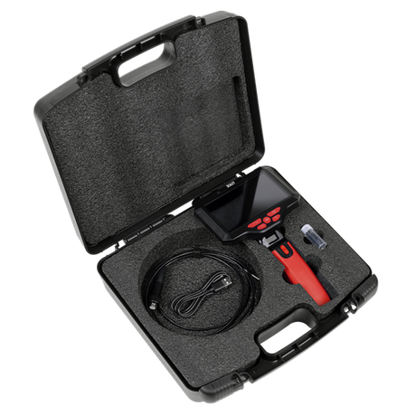 Sealey Video Borescope 3.9mm Camera & 5" Screen SE VS8117