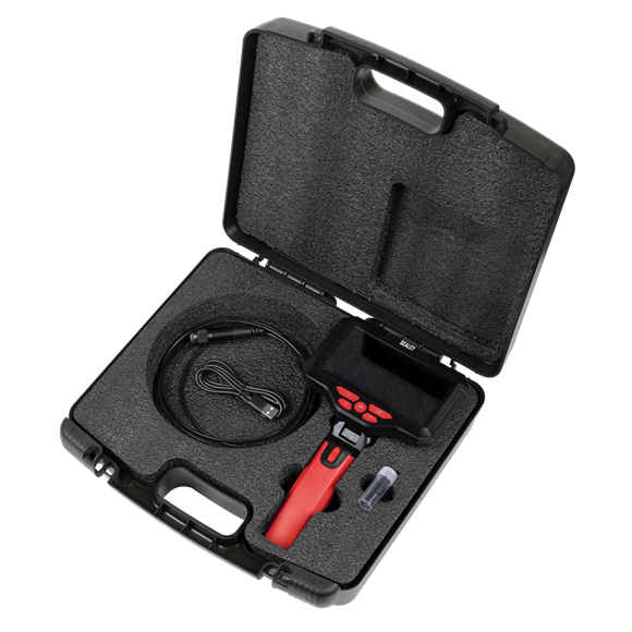 Sealey Video Borescope 3.9mm Camera & 5" Screen SE VS8117