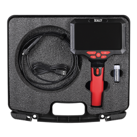 Sealey Video Borescope 3.9mm Camera & 5" Screen SE VS8117