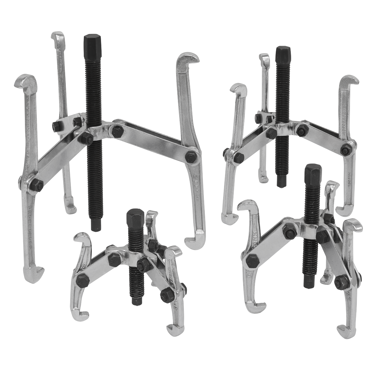 Triple Leg Gear Reversible Puller Set 4pc - VS95 - Farming Parts