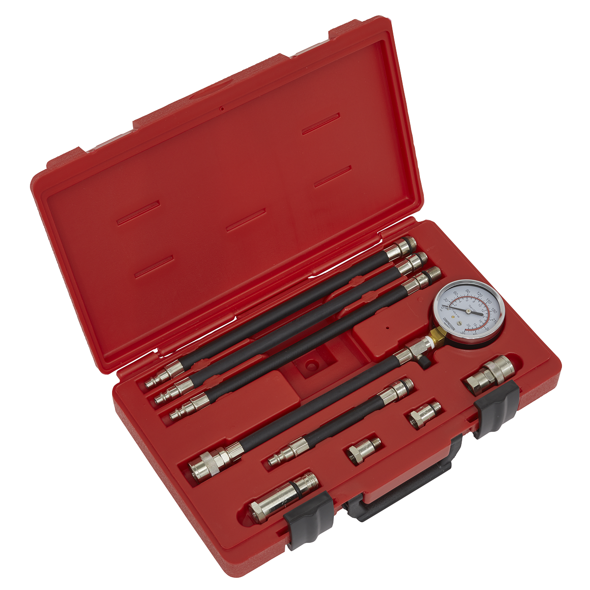 Petrol Compression Test Kit 10pc - VSE206 - Farming Parts