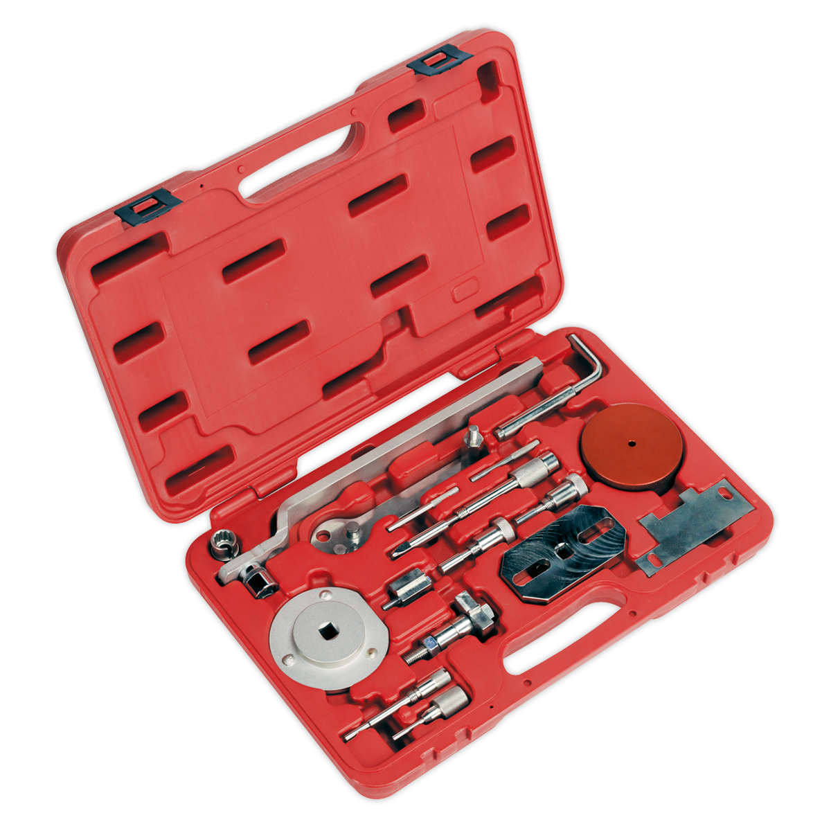 Diesel Engine Timing Tool Kit for Fiat, Ford, Iveco, PSA - 2.2D/2.3D/3.0D - Belt/Chain Drive - VSE5036 - Farming Parts