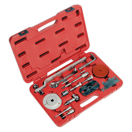 Diesel Engine Timing Tool Kit for Fiat, Ford, Iveco, PSA - 2.2D/2.3D/3.0D - Belt/Chain Drive - VSE5036 - Farming Parts