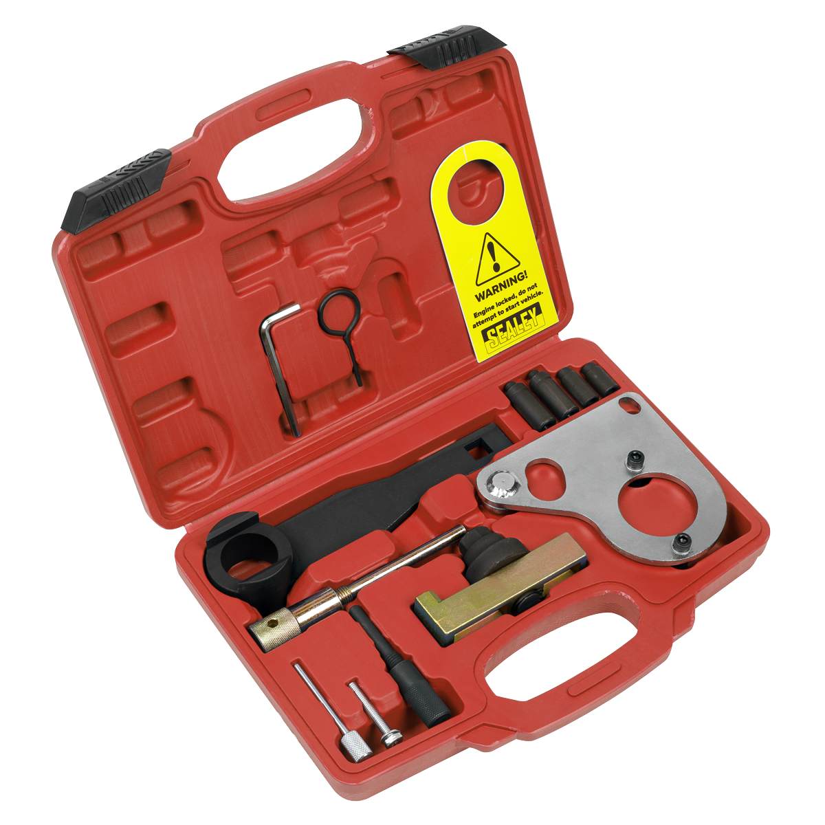 Diesel Engine Timing Tool Kit - for Renault, Mercedes, Nissan, GM 1.6D/2.0/2.3dCi/CDTi - Chain Drive - VSE5086A - Farming Parts
