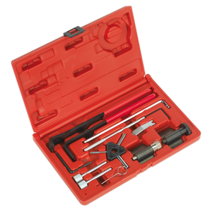 Diesel Engine Timing Tool Kit - for VAG, Dodge, Ford, Mitsubishi - 1.2D/1.4D/1.6D/1.9D/2.0D -Belt - VSE5951 - Farming Parts