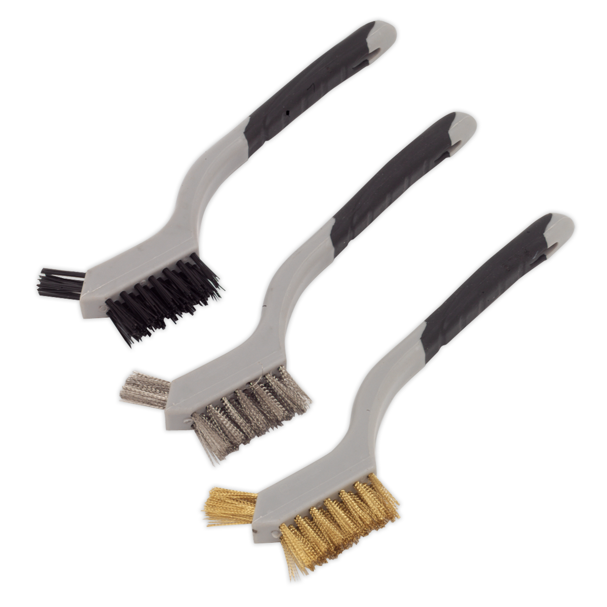 Wire Brush Set 3pc Miniature - WB100 - Farming Parts