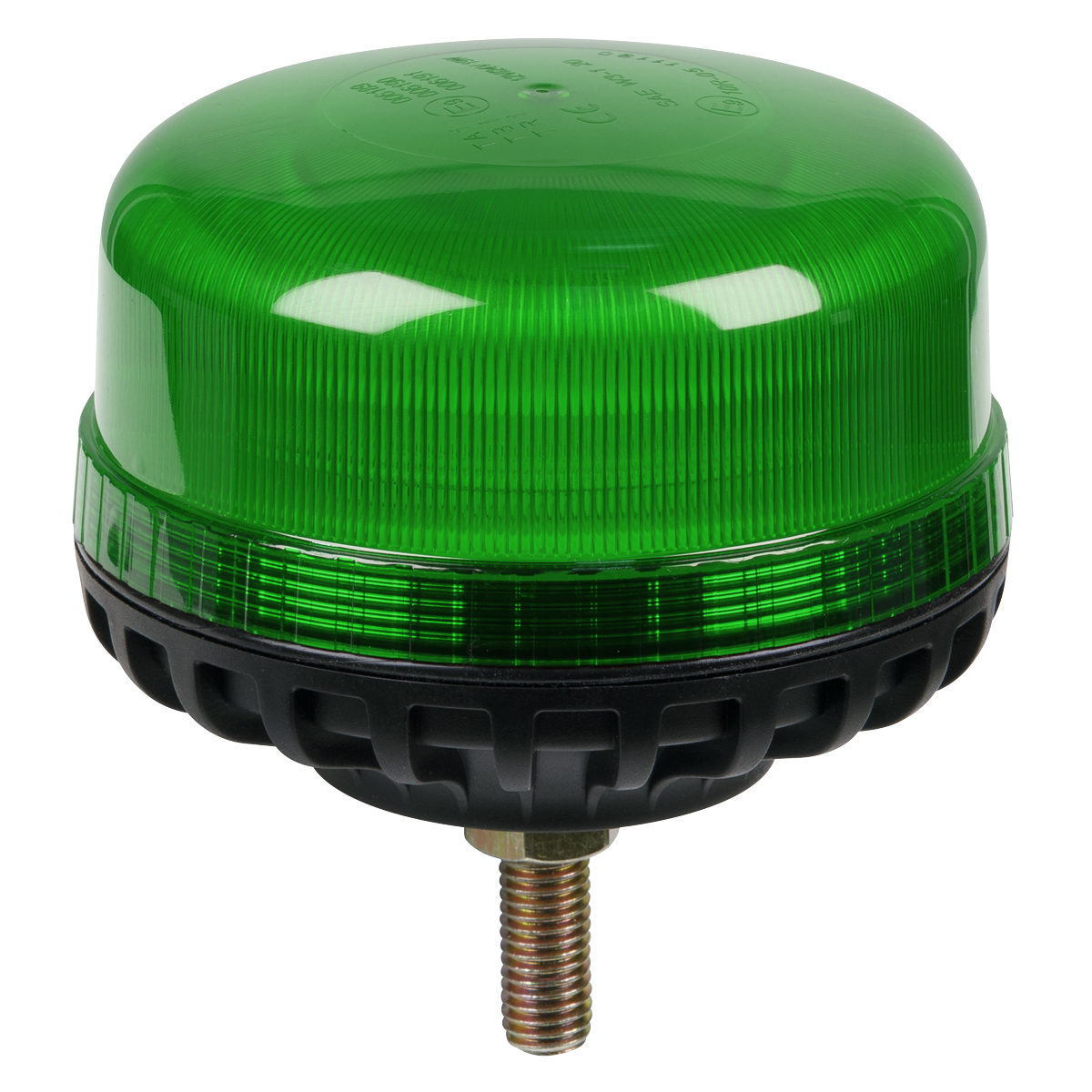 Warning Beacon SMD LED 12/24V 12mm Bolt Fixing - Green - WB951LEDG - Farming Parts