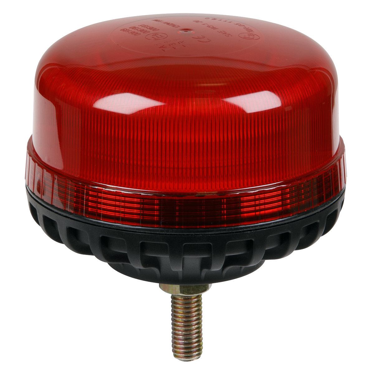 Warning Beacon SMD LED 12/24V 12mm Bolt Fixing - Red - WB951LEDR - Farming Parts