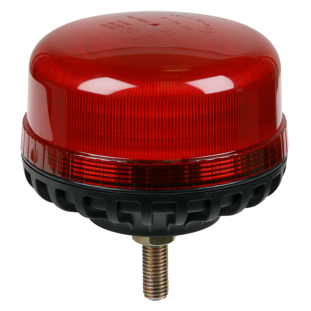 Warning Beacon SMD LED 12/24V 12mm Bolt Fixing - Red - WB951LEDR - Farming Parts