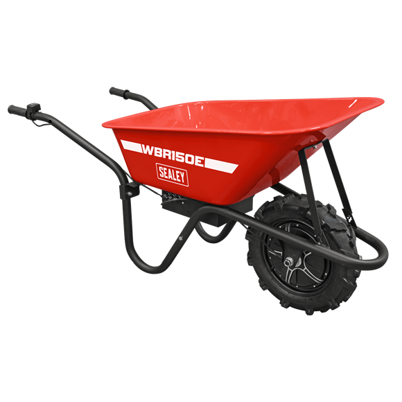 Electric Wheelbarrow 150kg Capacity - SE-WBR150E