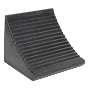 Heavy-Duty Rubber Wheel Chock - Single - WC12 - Farming Parts