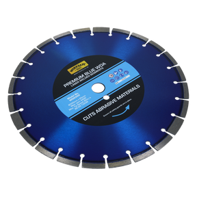 Premium Blue WDA Diamond Blade Ø350 x 25mm - WDA350 - Farming Parts
