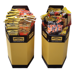 Sealey | Worksafe® Dump Bin - Hi-Vis Waistcoats - WDBHV1