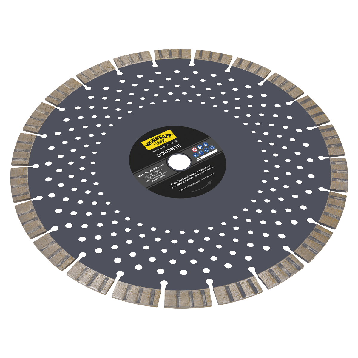 Concrete Cutting Disc Dry Use Ø300mm - WDC300/20 - Farming Parts