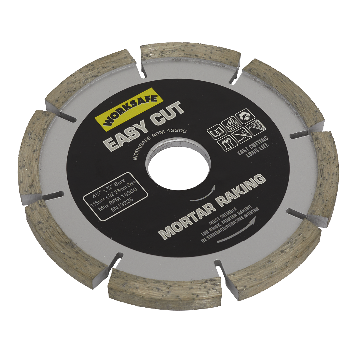 Easy Cut Diamond Blade Ø115 x Ø22mm - Mortar Raker - WDEC1156MR - Farming Parts