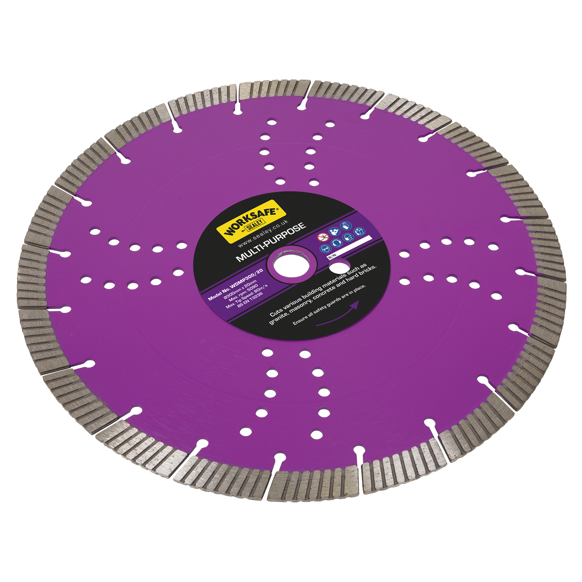 Cutting Disc Multipurpose Dry/Wet Use Ø300mm - WDMP300/20 - Farming Parts