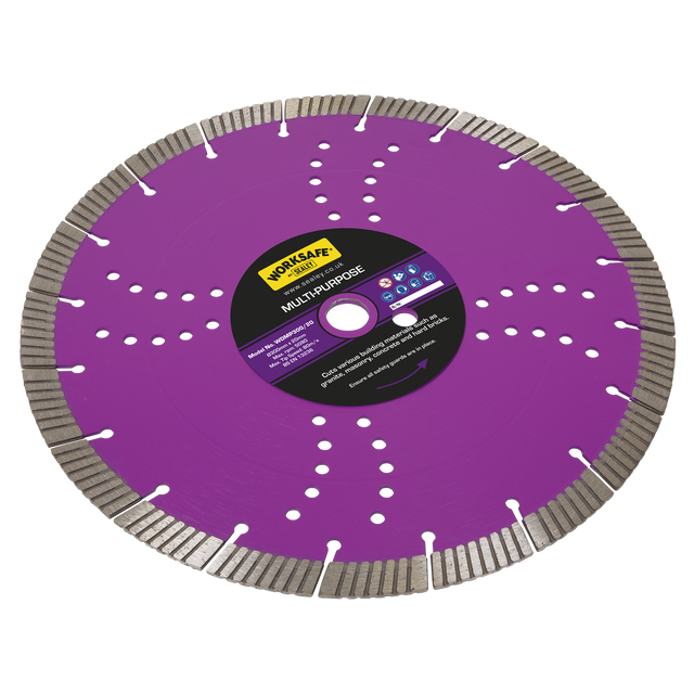 Cutting Disc Multipurpose Dry/Wet Use Ø300mm - WDMP300/20 - Farming Parts