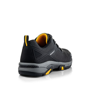 Buckbootz WHEELZLOW FITGO Black Safety Trainers S1PS ESD Wide Fit
