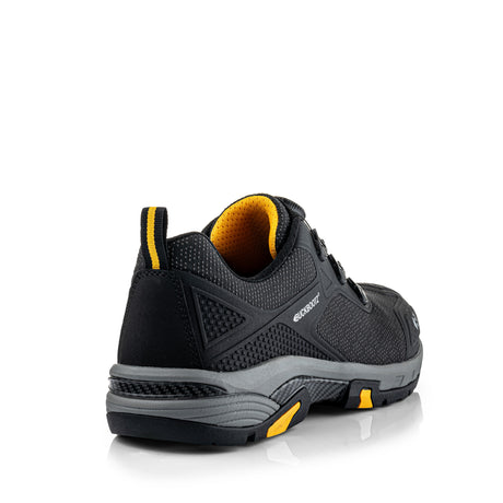 Buckbootz WHEELZLOW FITGO Black Safety Trainers S1PS ESD Wide Fit