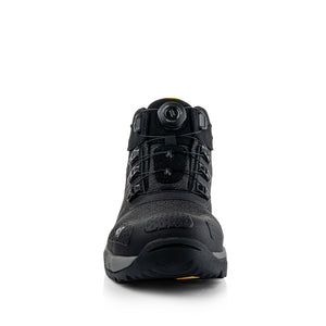 Buckbootz WHEELZMID Tradez FITGO Boot – Black, Lightweight S1PS