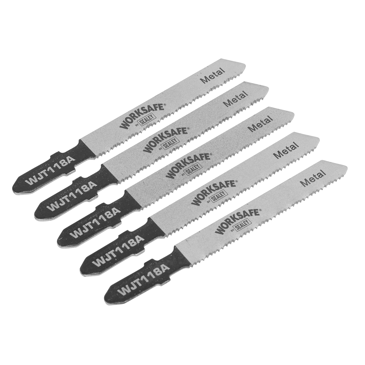 Jigsaw Blade Metal 55mm 21tpi - Pack of 5 - WJT118A - Farming Parts