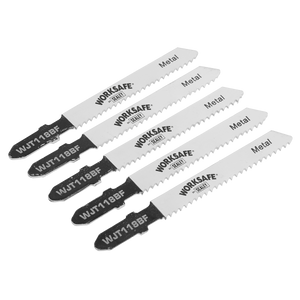 Jigsaw Blade Metal 55mm 12tpi - Pack of 5 - WJT118BF - Farming Parts