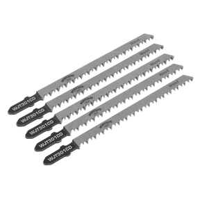 Jigsaw Blade Wood & Plastics 90mm 8tpi - Pack of 5 - WJT301CD - Farming Parts