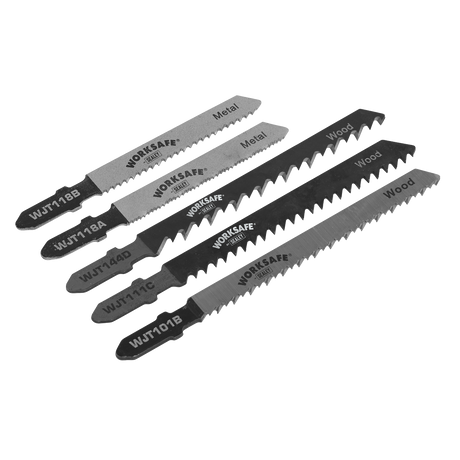 Assorted Jigsaw Blades - Pack of 5 - WJTASS - Farming Parts