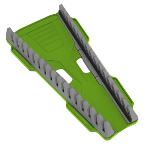 Reversible Spanner Rack 16pc Hi-Vis Green - WR11HV - Farming Parts