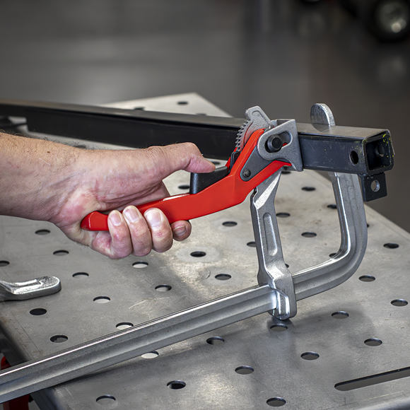 Welding Ratchet Clamp 600 x 120mm - SE-WRC600