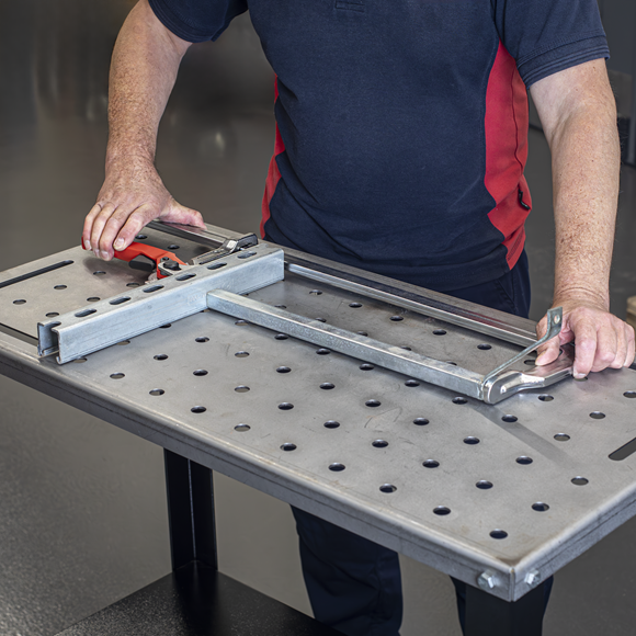 Welding Ratchet Clamp 600 x 120mm - SE-WRC600