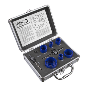 Hole Saw Kit 9pc - Electricians - WSEHSK - Farming Parts