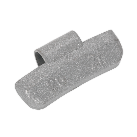 Wheel Weight 20g Hammer-On Plastic Coated Zinc for Alloy Wheels Pack of 100 - WWAH20 - Farming Parts