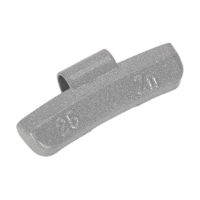 Wheel Weight 25g Hammer-On Plastic Coated Zinc for Alloy Wheels Pack of 100 - WWAH25 - Farming Parts