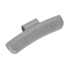 Wheel Weight 30g Hammer-On Plastic Coated Zinc for Alloy Wheels Pack of 100 - WWAH30 - Farming Parts