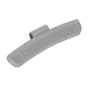 Wheel Weight 35g Hammer-On Plastic Coated Zinc for Alloy Wheels Pack of 50 - WWAH35 - Farming Parts