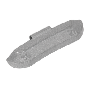 Wheel Weight 30g Hammer-On Zinc for Steel Wheels Pack of 100 - WWSH30 - Farming Parts