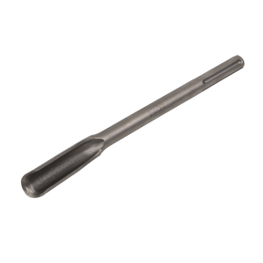 The Sealey Hollow Gouge 18 x 450mm - SDS MAX - X1G features a cylindrical handle and a flat, tapered blade at one end, crafted from metal and measuring 450mm in length.