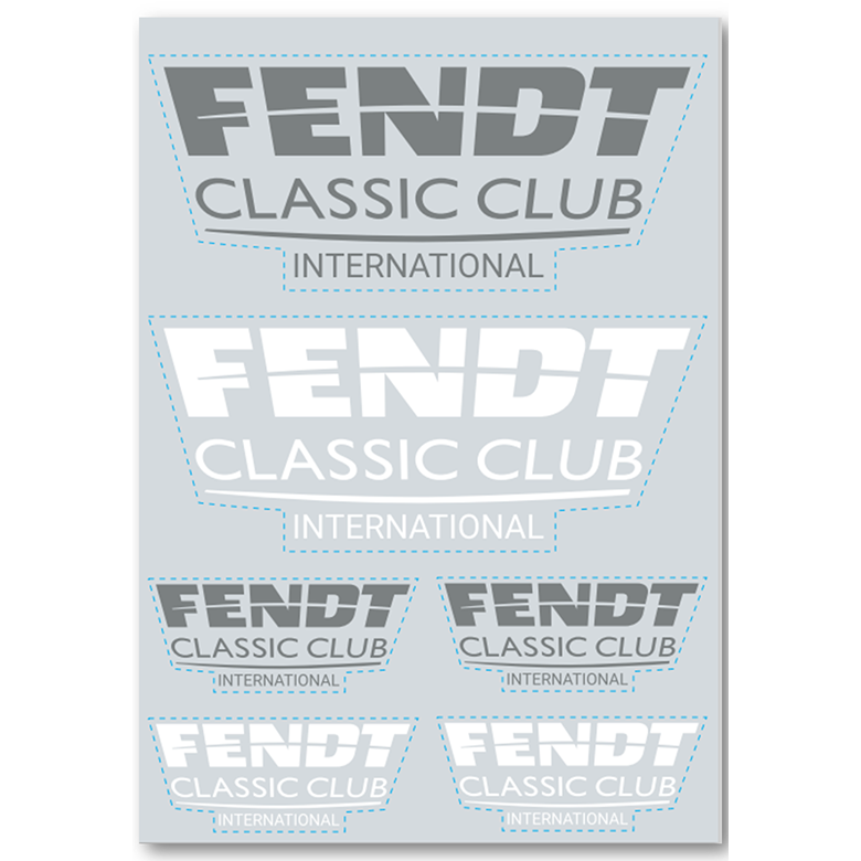 Fendt - Car sticker set - X991022148000 - Farming Parts