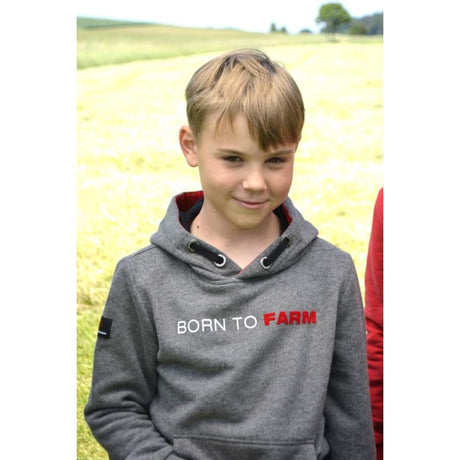 Massey Ferguson - Born To Farm Hoody For Kids - X993322301 - Farming Parts