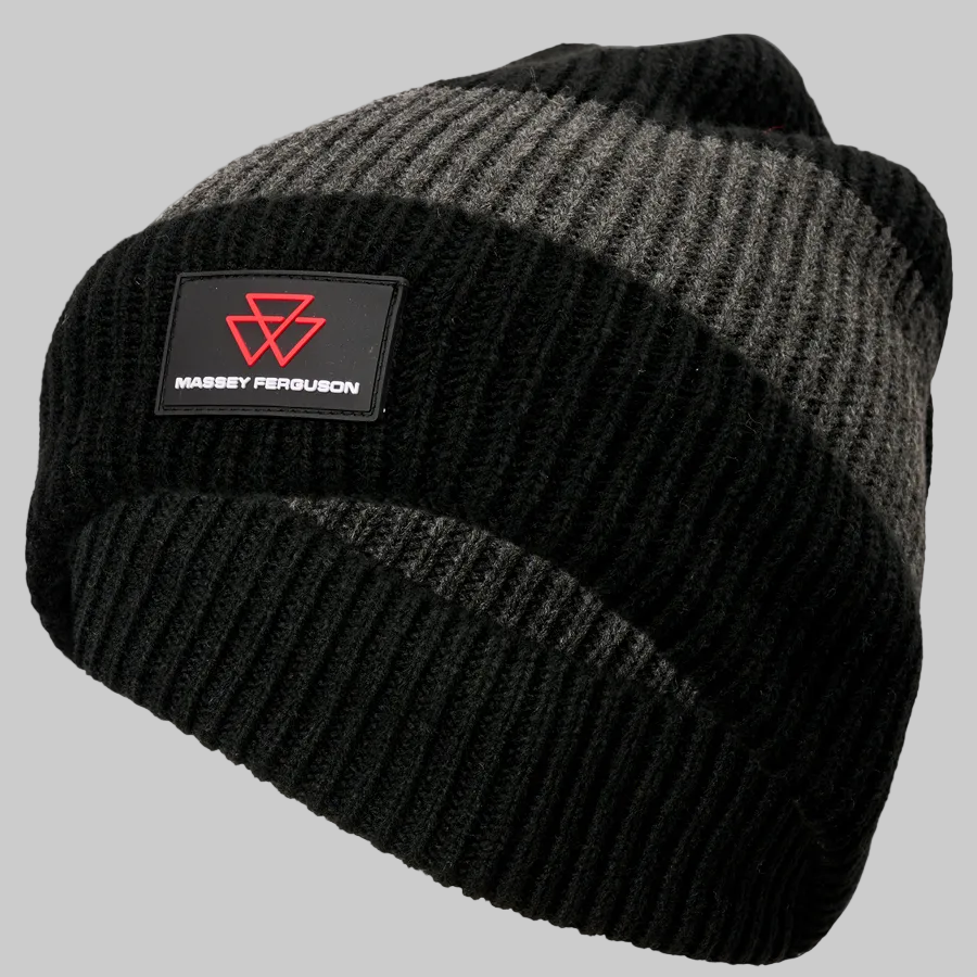 Massey Ferguson Beanies | Double Layer & Two-Tone Knit Hats