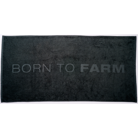 Massey Ferguson - Bath Towel Born To Farm - X993582301000 - Farming Parts