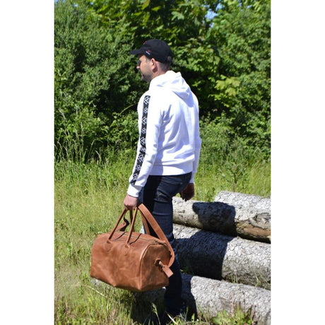 Massey Ferguson - Leather Travel Bag - X993592301000 - Farming Parts