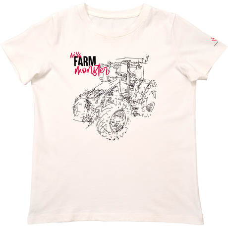 Massey Ferguson - T-Shirt Miss Farm Monster For Girls - X993602309 - Farming Parts